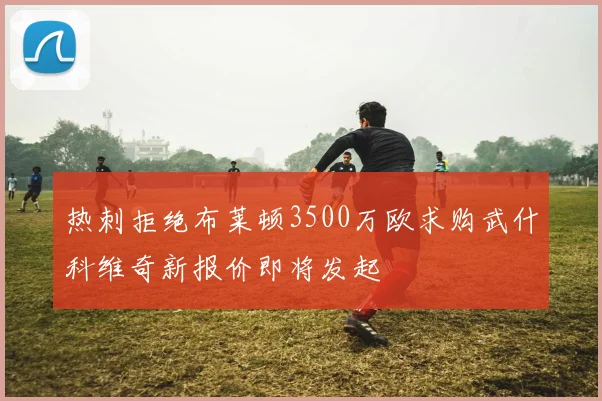 热刺拒绝布莱顿3500万欧求购武什科维奇新报价即将发起